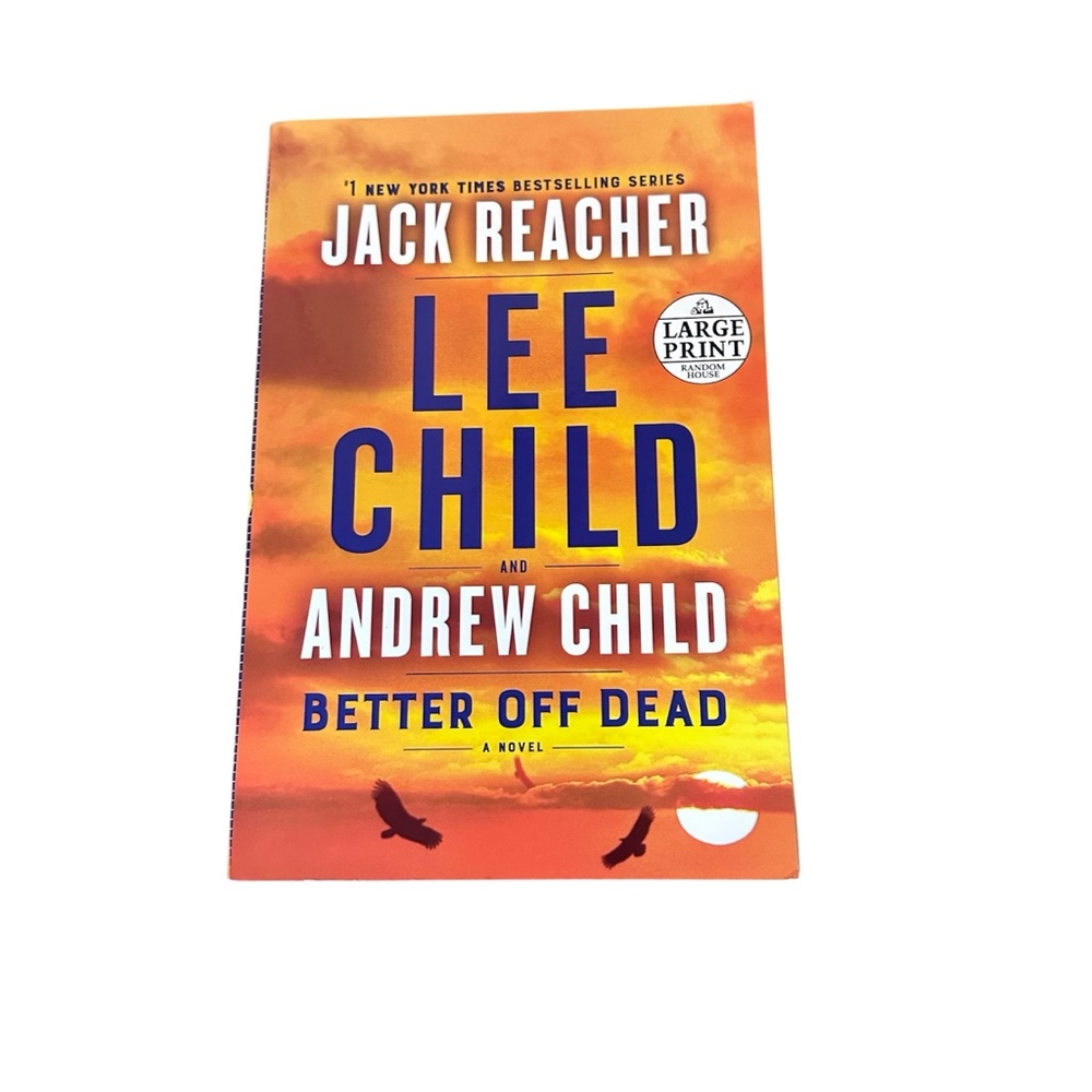 Jack Reacher Better Off Dead Paperback Book